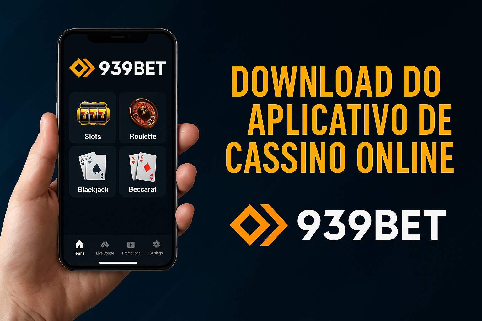 Baixar o 939BET Cassino App