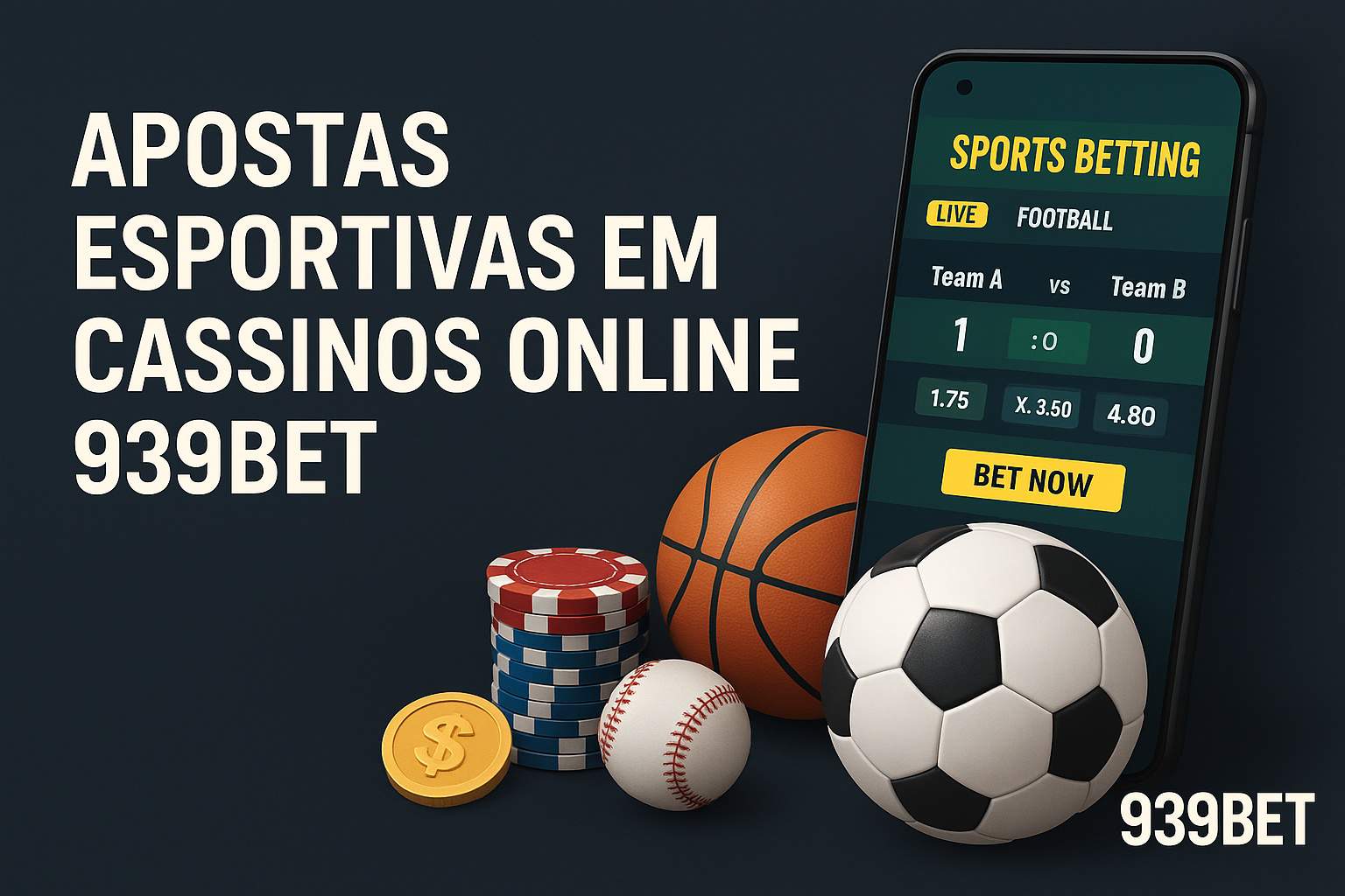 Aposte em apostas esportivas no cassino online 939BET