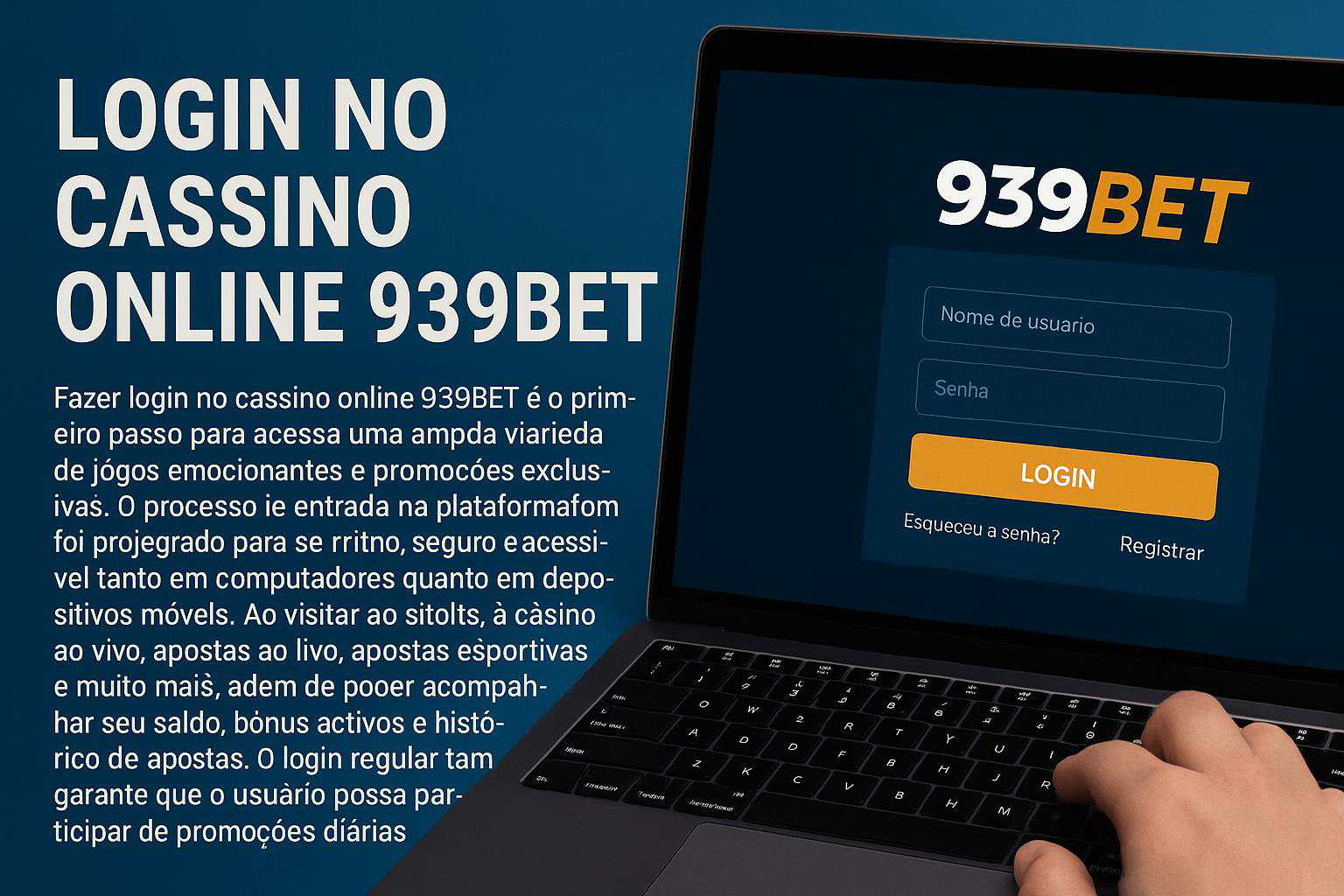 Login no Cassino 939BET