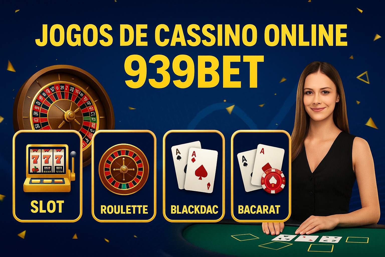 Jogos de cassino online inovadores e emocionantes na 939BET